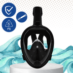 Masque de plongée avec tuba à vue panoramique à 180°