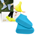 1 Paire de couvre-chaussures imperméables en silicone