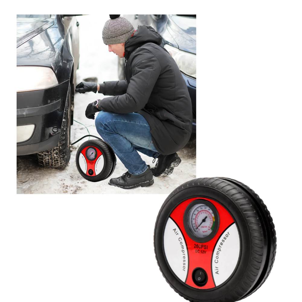 Compresseur d'air portable pour pneus de voiture