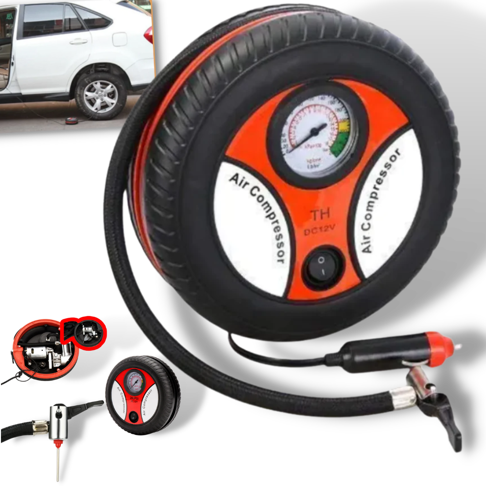 Compresseur d'air portable pour pneus de voiture