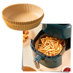 Pack de revêtements en papier jetables pour friteuse