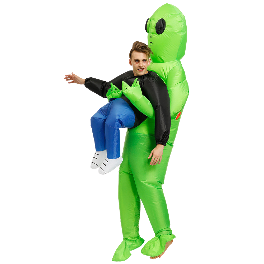Costume d'alien gonflable