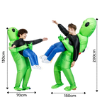 Costume d'alien gonflable