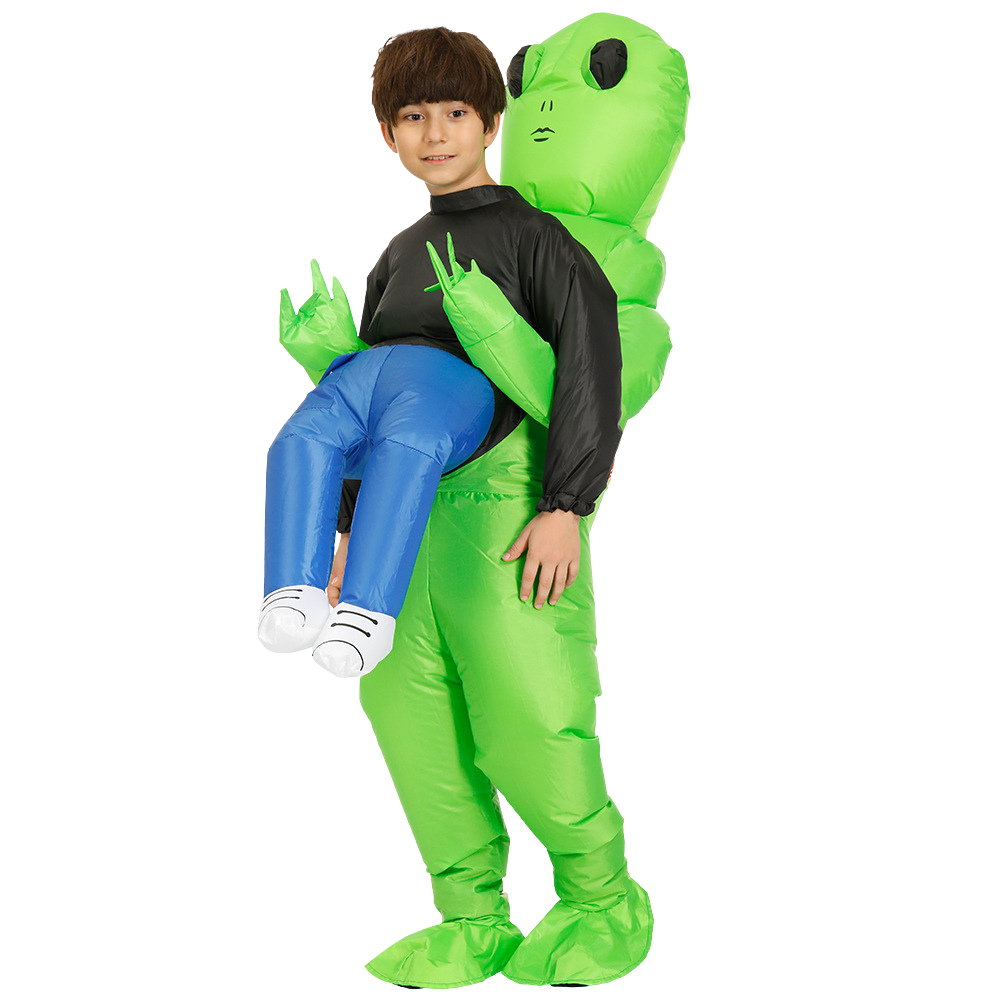 Costume d'alien gonflable