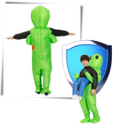 Costume d'alien gonflable