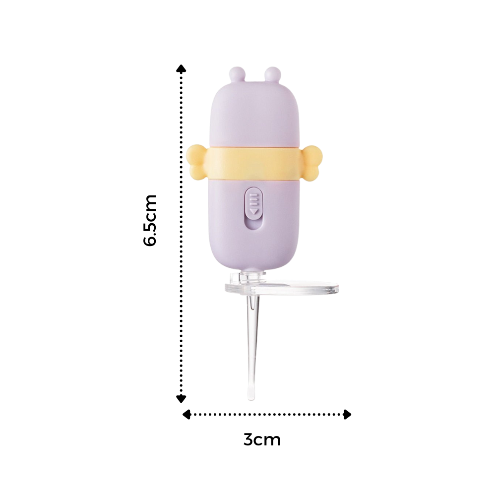Cuillère nettoyante lumineuse pour oreilles de bébé