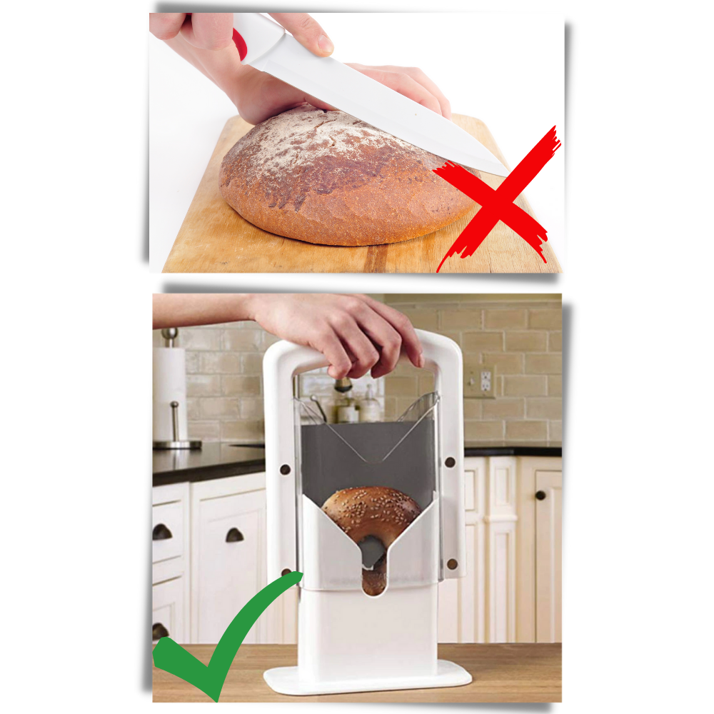 Trancheuse à bagel portable