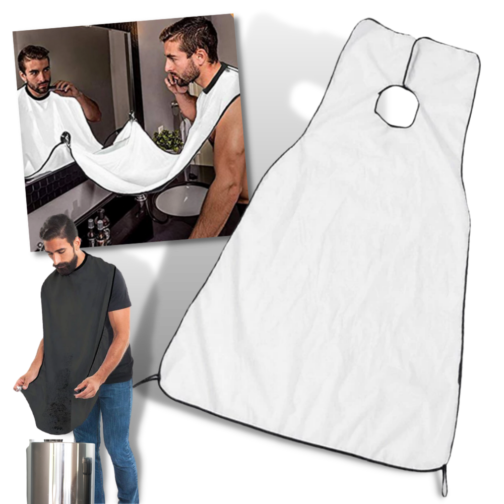 Tablier à barbe pour le rasage