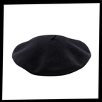 Béret classique en laine pour femme