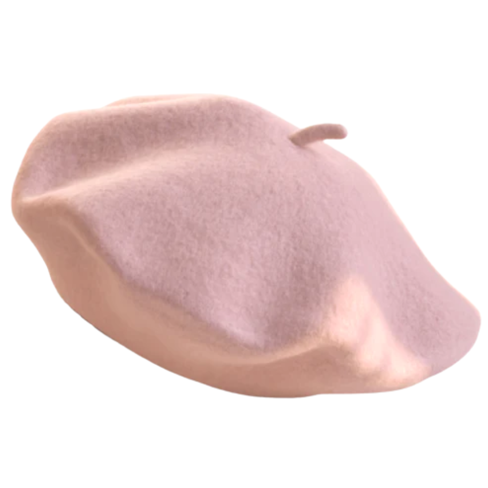 Béret classique en laine pour femme