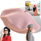 Béret classique en laine pour femme