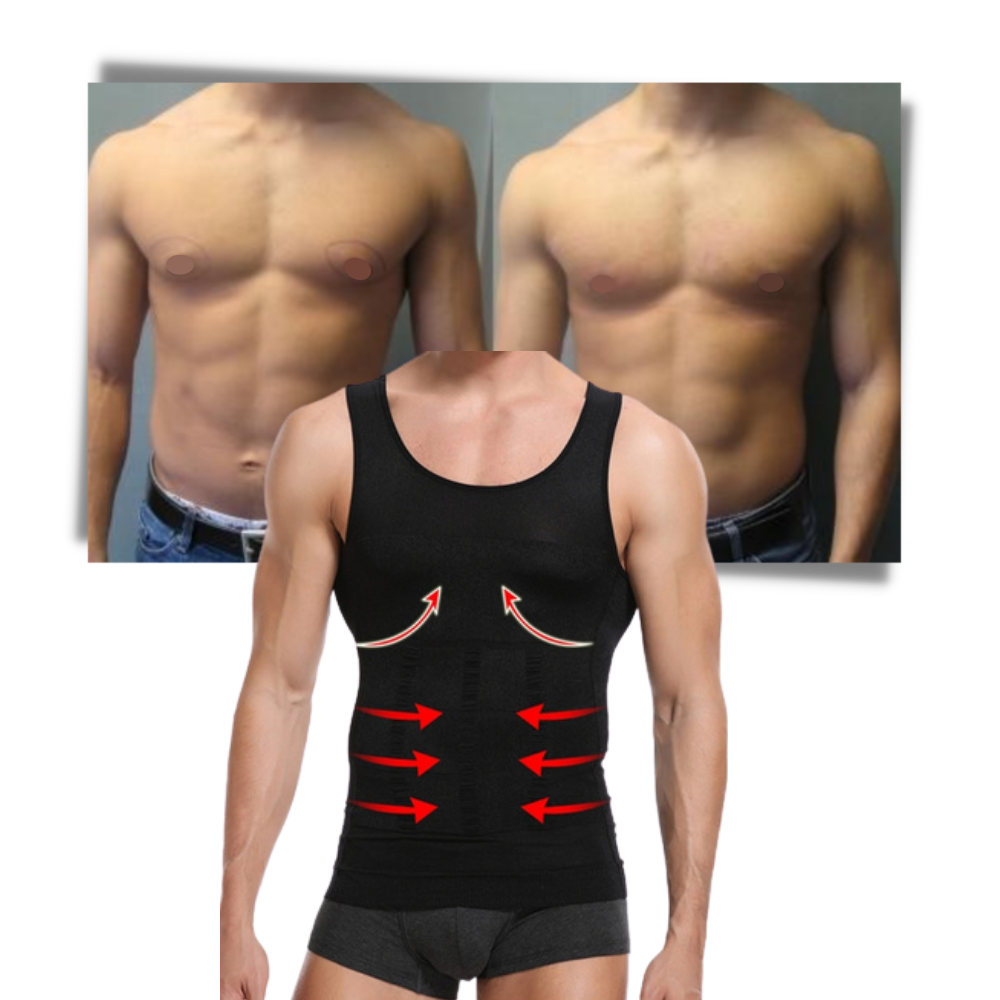 Débardeur amincissant de compression