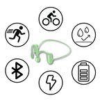 Casque à conduction osseuse