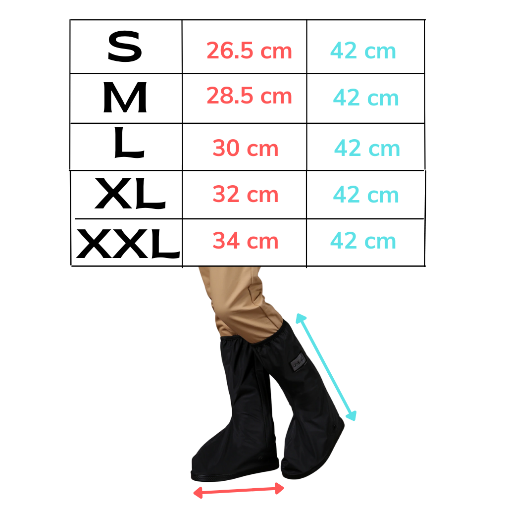 Couvre-chaussures imperméables