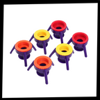 Lot de 6 bouchons supports de bouteille
