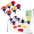 Lot de 6 bouchons supports de bouteille
