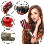 Brosse à cheveux massante en poils de sanglier