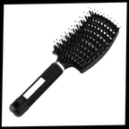 Brosse à cheveux massante en poils de sanglier