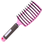 Brosse à cheveux massante en poils de sanglier