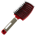 Brosse à cheveux massante en poils de sanglier