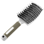Brosse à cheveux massante en poils de sanglier