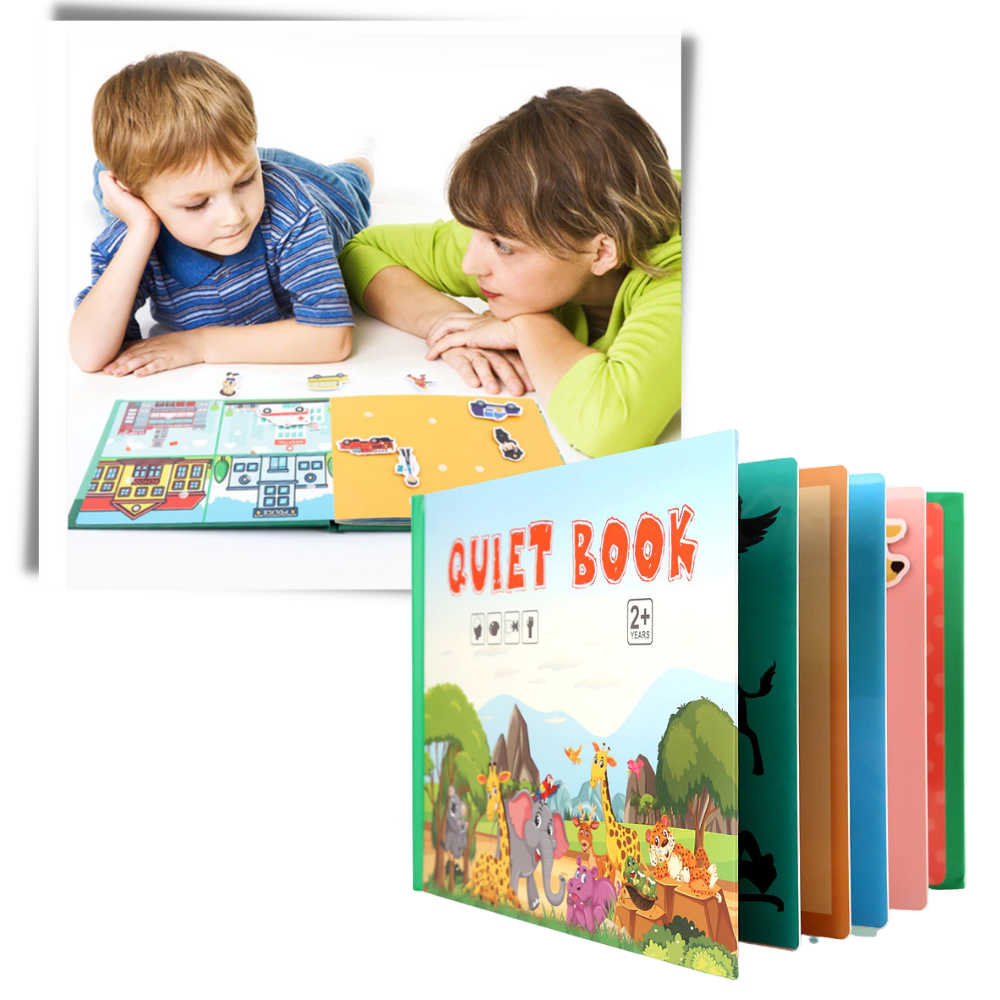 Livre d'activités pédagogiques Montessori