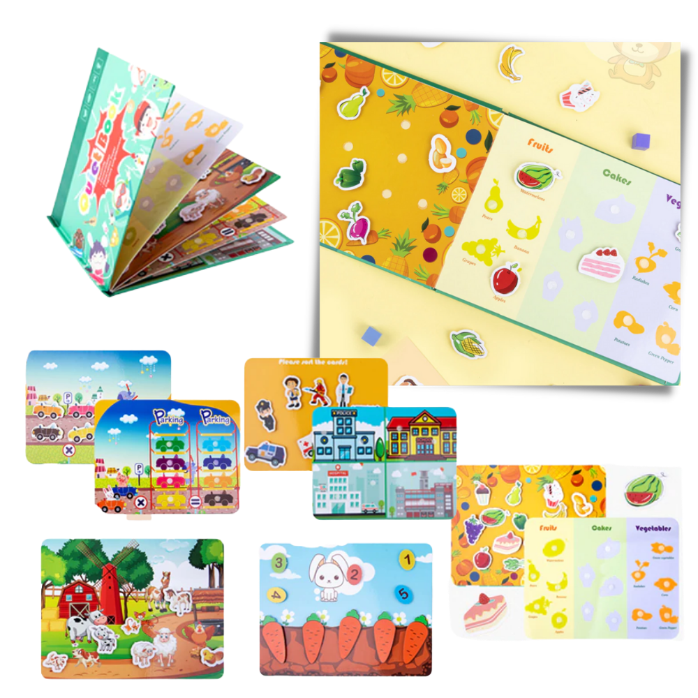 Livre d'activités pédagogiques Montessori
