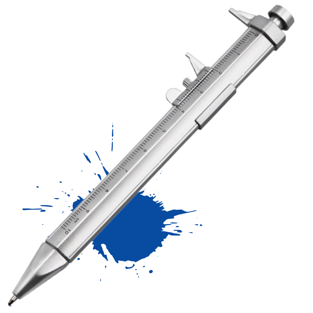 Stylo à bille étrier multifonctionnel Vernier
