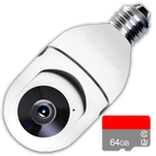 Ampoule intelligente avec caméra de surveillance