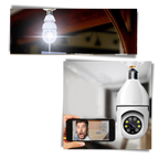 Ampoule intelligente avec caméra de surveillance