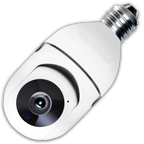 Ampoule intelligente avec caméra de surveillance