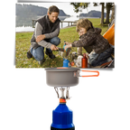 Mini réchaud de camping à gaz avec brûleur
