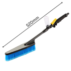 Kit de brosse de nettoyage pliable pour voiture