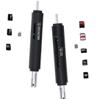 Lecteur de cartes mémoire USB 3-en-1