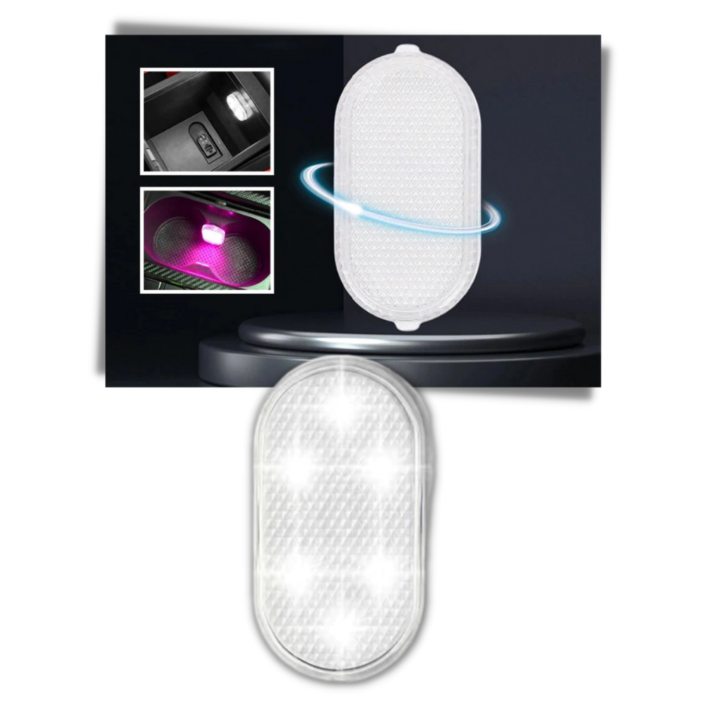 LED sans fil avec capteur pour voiture