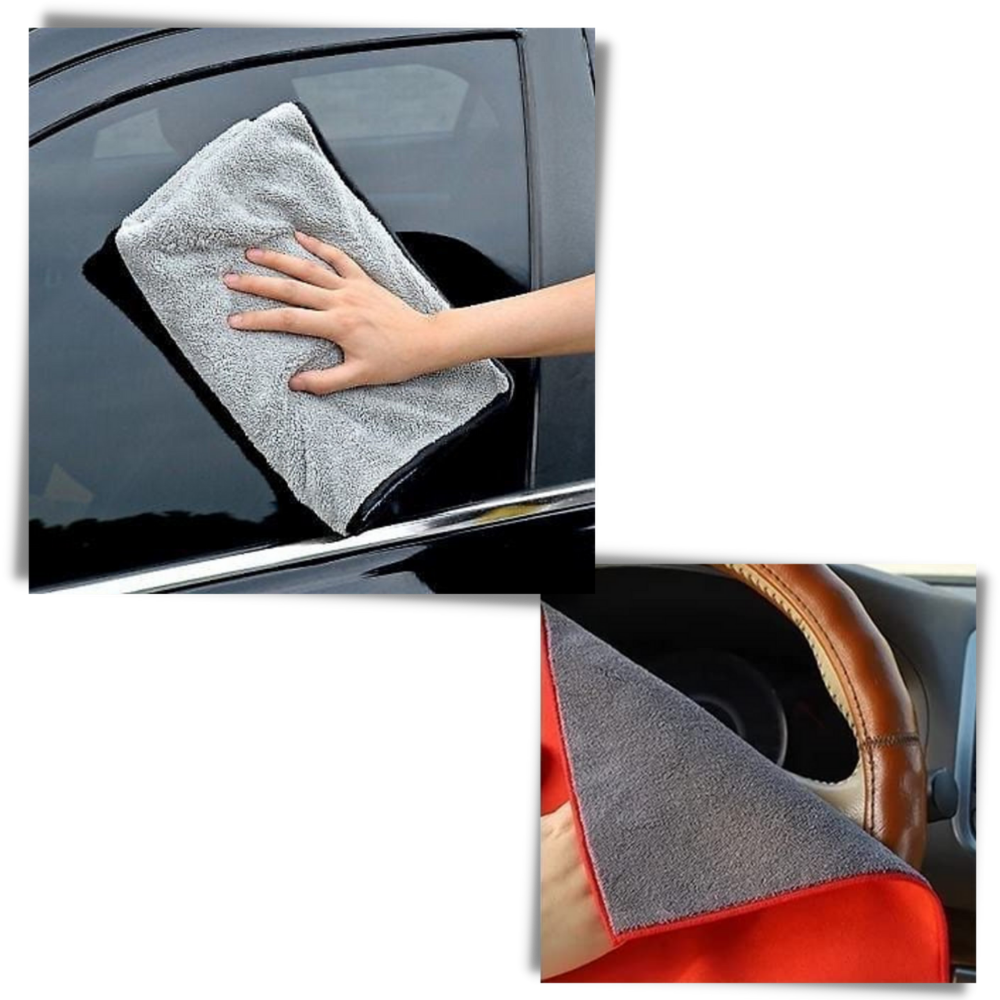 Serviette de nettoyage absorbante pour voitures