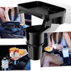 Porte-gobelet avec plateau rotatif pour voiture