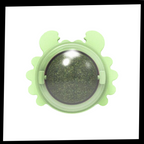 Jouet boule de menthe rotative pour chat