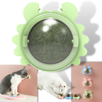 Jouet boule de menthe rotative pour chat