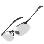 Lunettes de soleil UV photochromiques pour hommes
