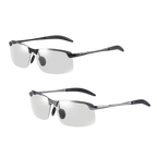 Lunettes de soleil UV photochromiques pour hommes