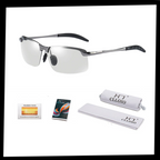 Lunettes de soleil UV photochromiques pour hommes