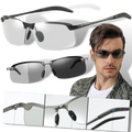 Lunettes de soleil UV photochromiques pour hommes
