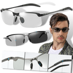 Lunettes de soleil UV photochromiques pour hommes