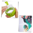 Clip pour sac alimentaire avec couvercle (2-pack)