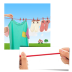 Corde à linge de camping extensible (4m)