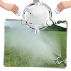 Buse d'arrosage de jardin à trois têtes