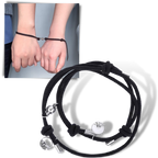 Lot de 2 bracelets magnétiques pour couples