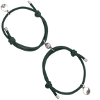 Lot de 2 bracelets magnétiques pour couples
