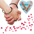 Lot de 2 bracelets magnétiques pour couples